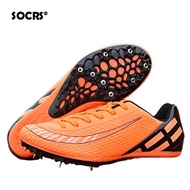 SOCRS 2025 Unisex Track and Field Shoes Sprint Race Non-Slip Lace-up Lightweight Hurdle Race