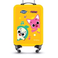 Drypers PinkFong /Babyshark 18" Luggage Bag Turquoise / Yellow