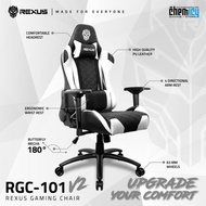 Rexus Gaming Chair Kursi Gaming RGC 101 V2 White Putih Berkualitas