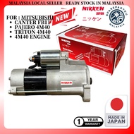 NIKKEN JAPAN MITSUBISHI PAJERO 4M40 / CANTER FB11 / TRITON 4M40 ENGINE STARTER PREMIUM QUALITY
