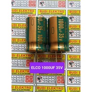 NEW ELCO CAPACITOR 1000UF-35V