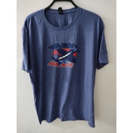 Authentic anvil Vintage T-Shirt Purple wabx air ace Screen Print Soft Fabric