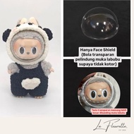 Labubu Face Shield/ Transparent Ball Labubu Face Shield/ Labubu Face Shield/ Anti-Dirty Face Shield
