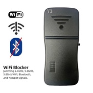 Y3 2.4GHz+5.2GHz+5.8GHz WiFi Bluetooth Hotspot Portable Blocker