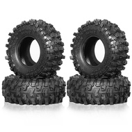 51MM FMS 1.0 Tires  Mud Slingers Tires Super Soft Sticky Crawler Tyre for RC 1/18 TRX4M 1/24 Axial S