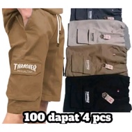 Bundle Of 4pcs Men's CARGO Short CHINOS | Adult SIZE CARGO Pants | Package Contents 4pcs