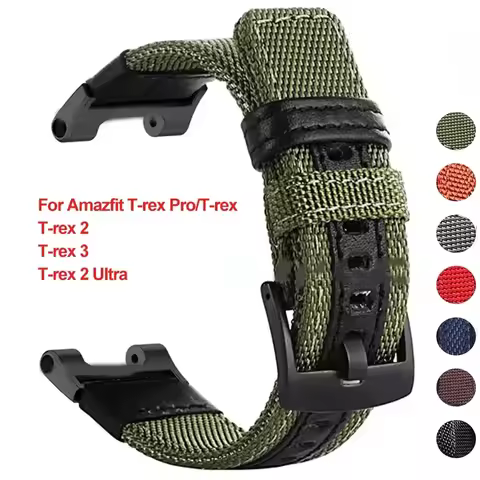 New Nylon Strap for Amazfit T-rex 3 2 Ultra Watch Band Sport Bracelet for Amazfit Trex Pro T Rex Tyr