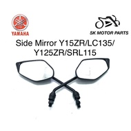 Side Mirror Y15ZR/LC135/Y125ZR/SRL115 Original(Yamaha Standard Pattern)(cermin moto yamaha y15 lc135