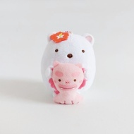 GANTUNGAN Sumikko gurashi okinawa shirokuma polar bear nuigurumi plushie mascot keychain sanrio preloved pl Japanese Cute ganci keychain By souvenir