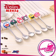 Stainless Steel Cartoon Spoon Cartoon Character Price Friends (b2k)