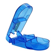 ✿Rectangular Medicine Cutter Pill Cutter Medicine Split Medicine Box Portable