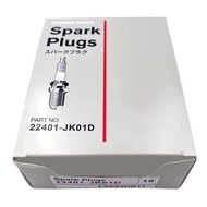 4/6pcs 22401-JK01D FXE24HR11 3457 Iridium Spark Plug Untuk Nissan 370Z Infiniti Q70 QX50 3.7L 22401J