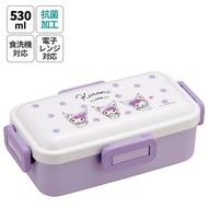 日本 Skater - Kuromi-Ag+ 銀離子抗菌可微波午餐盒/便當盒/飯盒/野餐盒[530ml]