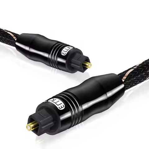 EMK 5.1 Digital Sound Optical Audio Toslink Cable In/Out Quality SPDIF Optical Cable Cord for TV Blu