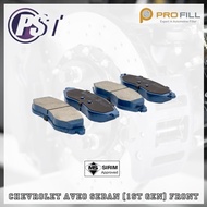 PST Disc Brake Pad [Ceramic] PC351112 (PN138S) Front - Chevrolet Aveo Sedan (1st Gen) 2008-11