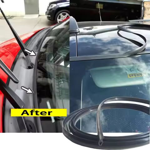 Ageing Rubber Seal Strips Under Front Windshield Panel For BMW E30 E36 E34 E46 E90 E60 E39 F30 F10 F