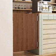 YVYKFZD Single Swinging Doors Interior Cafe Door, Solid Wood Saloon Door with Hinges, 180° Auto Clos