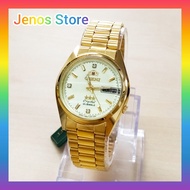 Fashion Men Watch 0rient Automatic 21Jewels Gold Watch Stainless Steel Band Jam Tangan Automatik