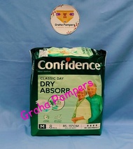 Confidence Classic Day Pampers Popok Dewasa Orang Tua Perekat M L XL