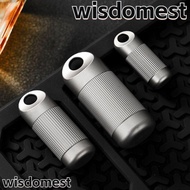 WISDOMEST Titanium Alloy Storage Box, Portable Mini Sealed Capsule,  Ultra-light Waterproof Camping 
