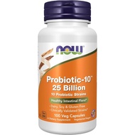 Now Foods Probiotic-10 25 Billion / 50 Billion Veg Capsules-Globally preferred