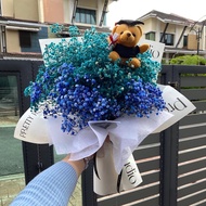 Graduation bouquet / graduation flower / Baby Breath Bouquet / M size Bouquet / preserved  Flower bo