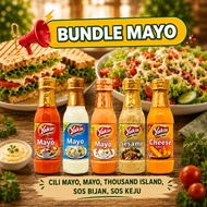 BUNDLE MAYO (CILI MAYO, MAYO, THOUSAND ISLAND, SOS BIJAN, SOS KEJU)