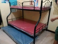Newly Rtype Bunk Bed With 3 Uratex foams (Pullout)
