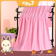 Ready Stock FIFTY2 FHL0001 Bear Microfiber Quick Drying Bath Towel 70x140cm Absorbent Toilet Tuala M