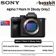 Sony Alpha A7 IV / A7 Mark IV / A7M4 (ILCE-7M4) Mirrorless Camera (Body Only) | Sony Malaysia Warran