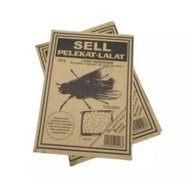 PELEKAT LALAT PERANGKAP LALAT PELEKAT CICAK  FLY STICKERS FLY TRAP