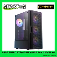 CASE (เคส) ANTEC AX20 ELITE แถมพัดลม 4ตัว (RGB FAN 120cm x4)