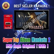 Flashdisk USB 16Gb Isi 350 Lagu Karaoke Mandarin Original Volume 2
