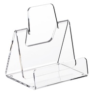 [IpvCQZ]For Flyer Pamphlet Menu Leaflet Display Stand- Acrylic Brochure Holder 5x6 Inch Clear Stand 