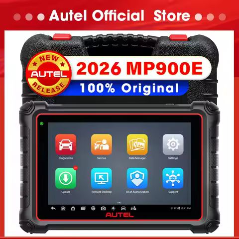 Autel MaxiPRO MP900E Diagnostic Scanner DoIP CAN FD Bidirectional Auto Scan Tool Scan VIN License OS