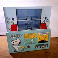 (現貨) 台灣🇹🇼 Peanuts Snoopy 史努比抽屜式置物盒