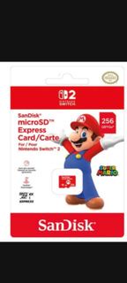 SanDisk 256GB microSD express 記憶卡