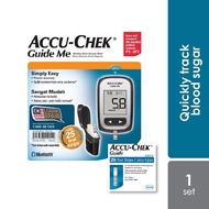 ▼Accu-Chek Guide Me Starter Kit With 25 Test Strips - Blood Glucose Monitors❂