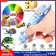 3D Printer Arts Pen Making Doodle Arts/3D Stereoscopic Printing Pen/Children's Toys/Children's Day G