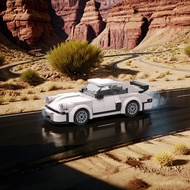 Building Blocks Porsche 718 Assembled Building Block Toys Eight-Grid Car Small Particle Assembled Re