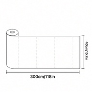 1Roll Vinyl Wall And Flooring Roll Sticker 15.7"W X 118"L/ 12.9 Sq. Ft, Peel And Stick Wall Tiles SX