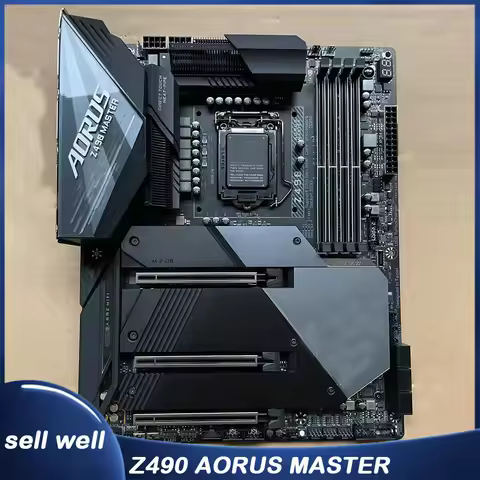 Z490 AORUS MASTER motherboard 10th gen i9i7i5i3 DDR4 6XSATA M.2