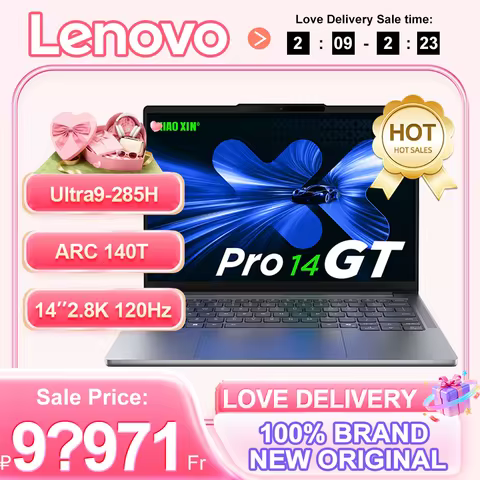 2025 Lenovo Xiaoxin Pro 14 GT Ultra9 285H/ARC 140T 14inch 2.8K OLED 120Hz Screen 32GB+1TB