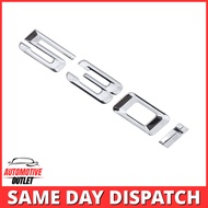 530i LETTERING REAR BOOT LID TRUNK BADGE EMBLEM FOR BMW 5 SERIES, CHROME