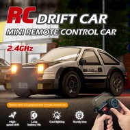 1:64 Desktop Drift Car 4WD Mini RC Racing Toy for Boys Remote Control Car with LED Lights Perfect Gi