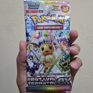Booster Pack Festival Terastal Ex Pokemon Tcg Indonesia (Sv8A) Terastal Festival Ex Indonesia