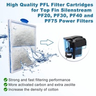 driamor 16 Pack PF-L Fish Tank Filter Cartridges for Top Fin Silenstream PF-L Aquarium Filter Large 