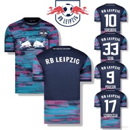 2021-2022 RB Leipzig F.C. Away Football Jersey Poulsen Forsberg Szoboszlai Silva Soccer Jersey TShir