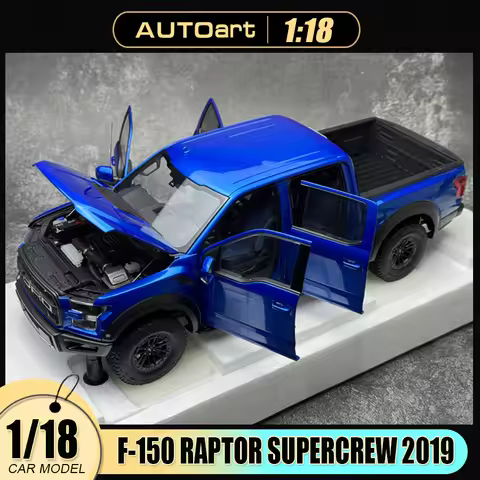 Autoart car model 1/18 F-150 RAPTOR SUPERCREW 2019 Model car Static display collection holiday gifts