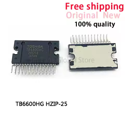 1PCS TB6600HG TB6600H TB6600 HZIP-25 Bipolar Toshiba Stepping Motor Driver IC